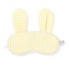 Kids Petite Plume Slippers & Accessories | Kid'S Twill Bunny Sleep Mask In Yellow Gingham