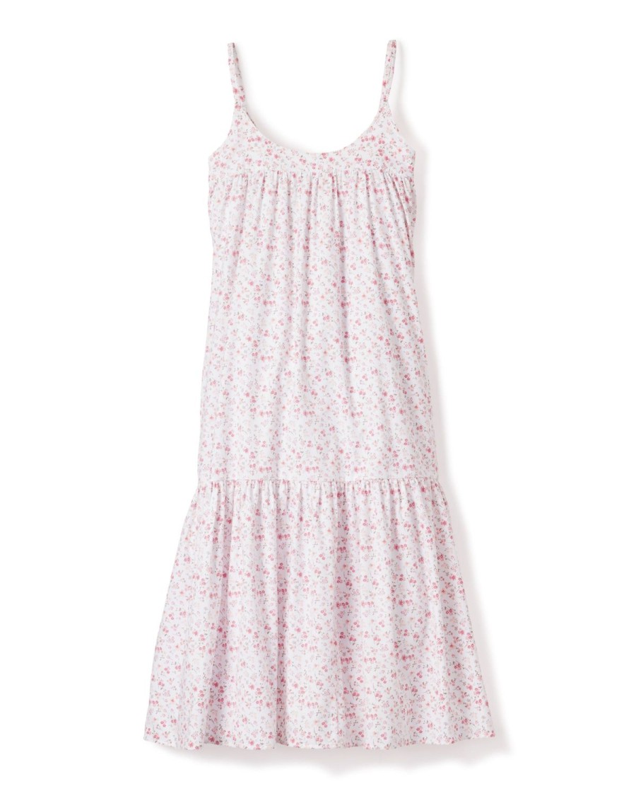 Women Petite Plume | Women'S Twill Chloe Nightgown In Dorset Floral