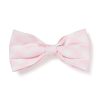 Home Petite Plume | Dog Twill Bow Tie In Pink Gingham