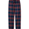 Men Petite Plume | Men'S Brushed Cotton Pants In Windsor Tartan