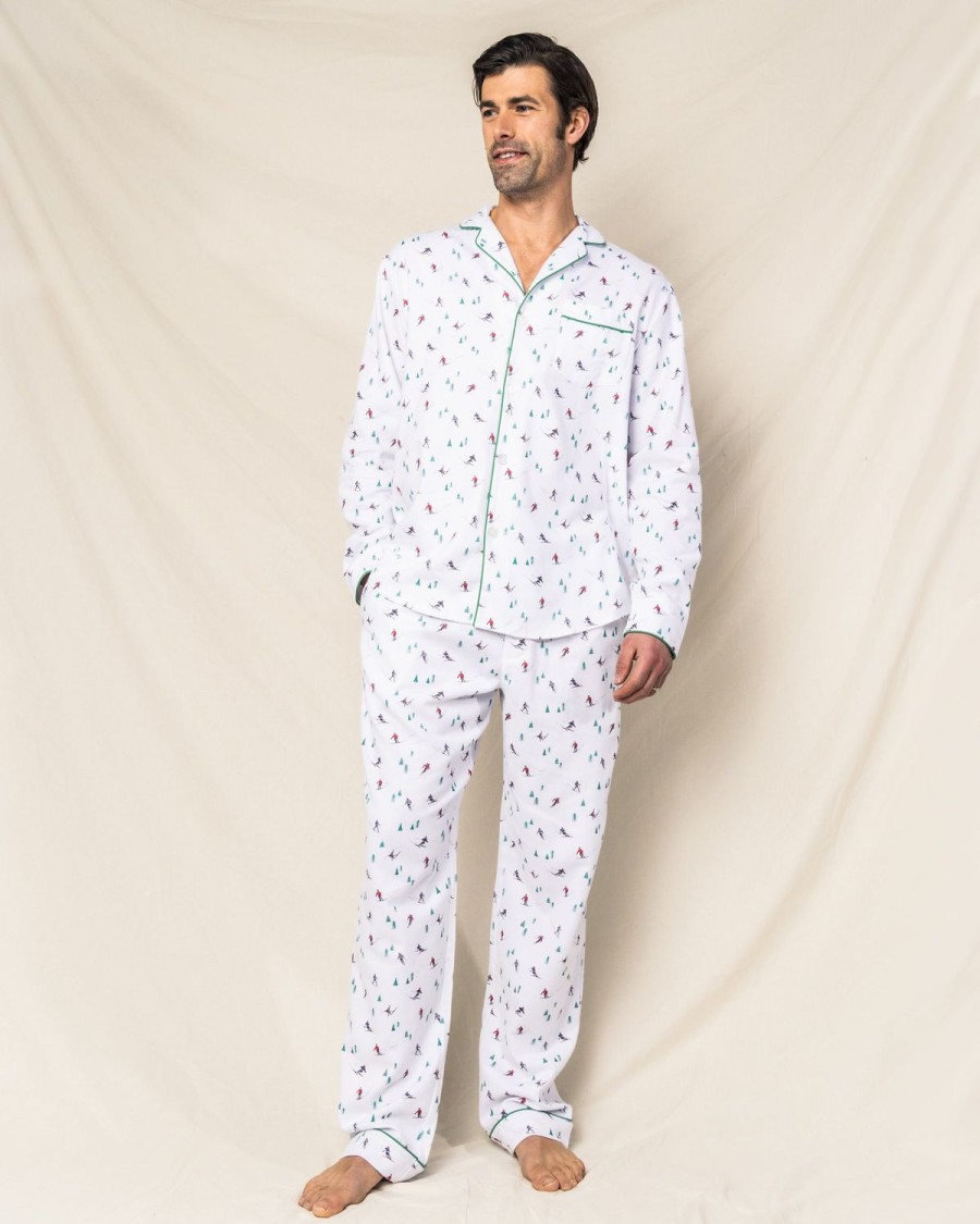 Men Petite Plume | Men'S Flannel Pajama Set In Apres Ski