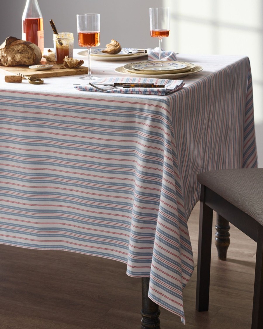 Home Petite Plume | Vintage French Stripes Table Linen