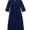 Women Petite Plume | Women'S Gauze Provence Sundress In Navy