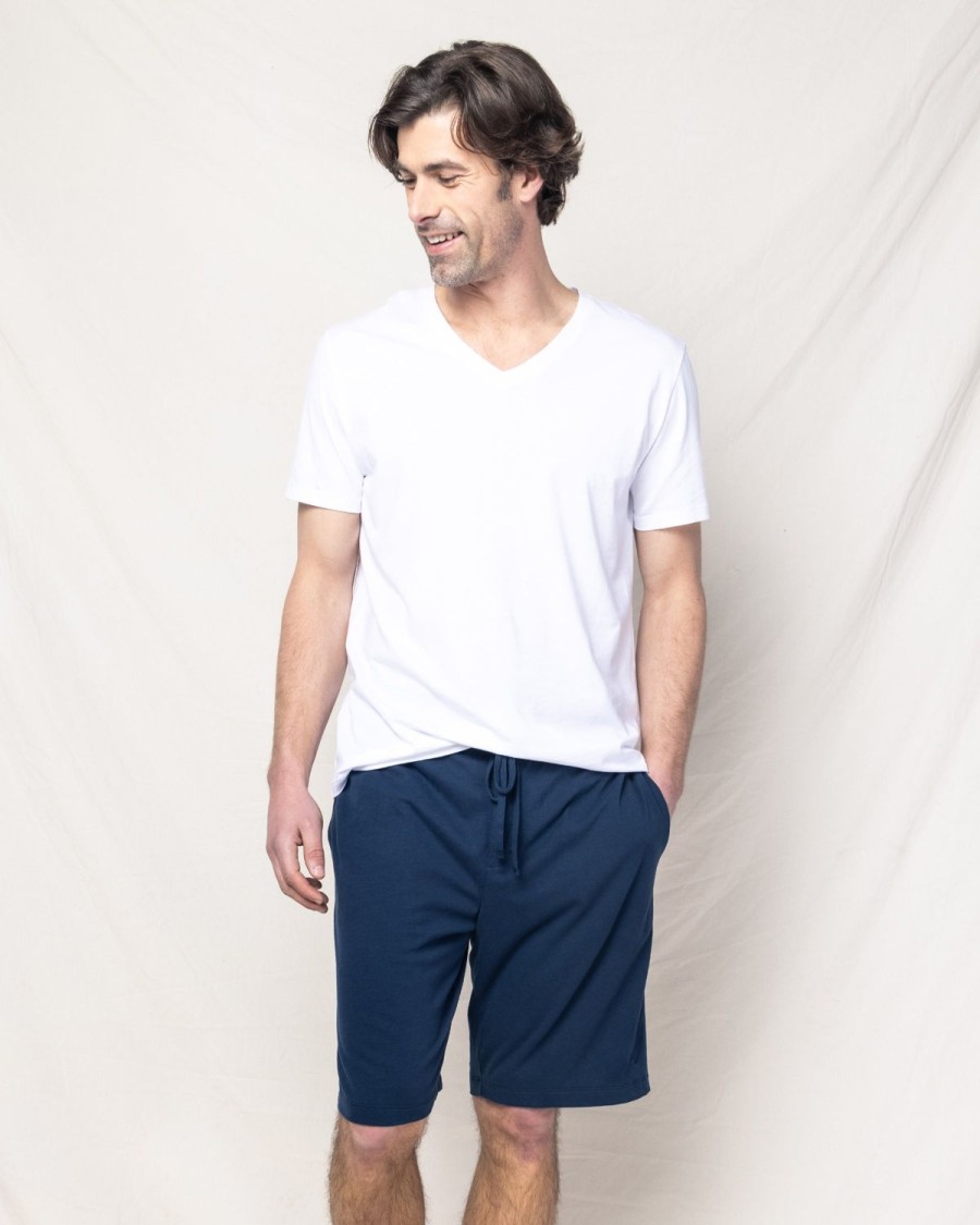 Men Petite Plume | Men'S Pima Shorts In Navy