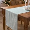 Home Petite Plume | Signature Emerald Ticking Table Linen