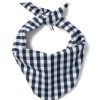 Home Petite Plume | Dog Bandana In Navy Gingham