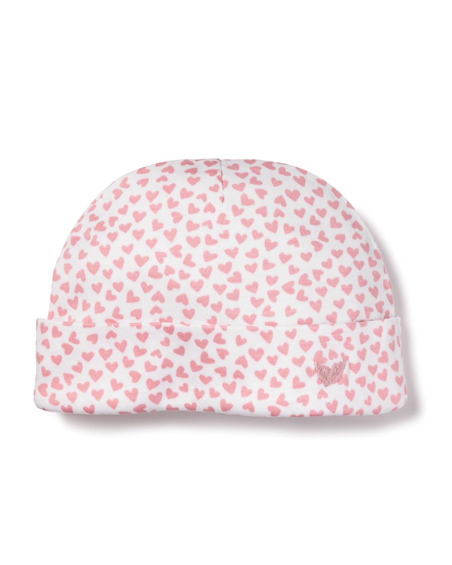 Kids Petite Plume Accessories | Baby'S Pima Hat In Sweethearts