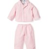 Kids Petite Plume Slippers & Accessories | Kid'S Flannel Doll Pajamas In Pink