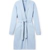 Women Petite Plume | Women'S Pima Maternity Robe In Periwinkle