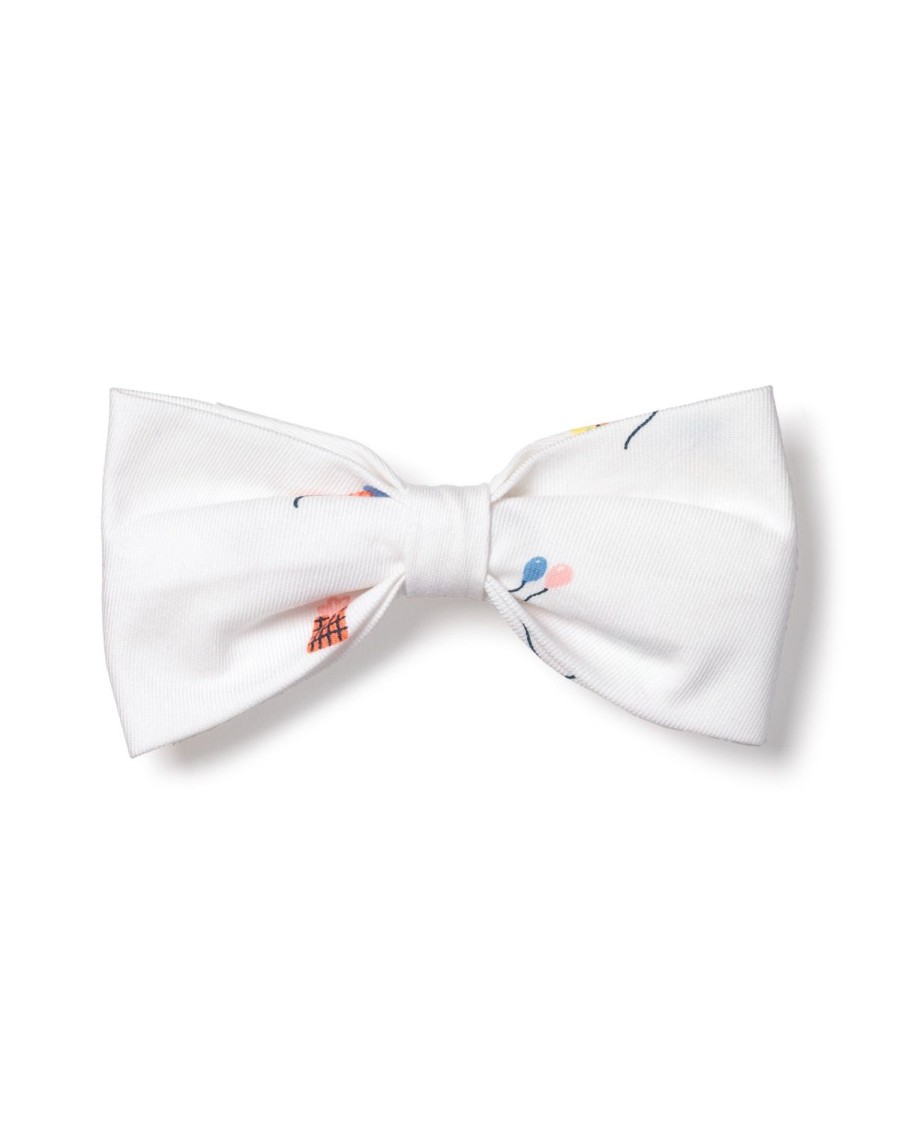 Home Petite Plume | Dog Twill Bow Tie In Birthday Wishes