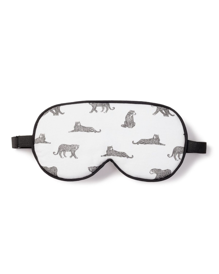 Women Petite Plume | Women'S Pima Sleep Mask In Panthere De Paris