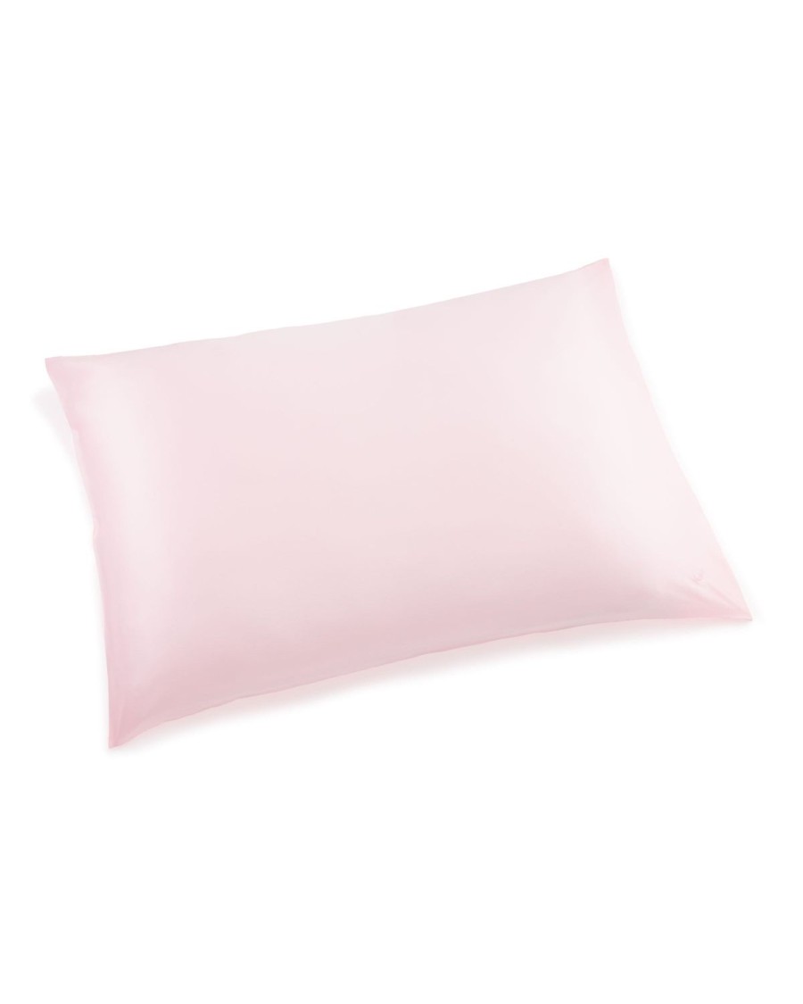 Home Petite Plume Pillow Covers | Silk Pillow Cover In Pink