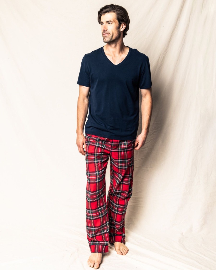 Men Petite Plume | Men'S Brushed Cotton Pants In Imperial Tartan