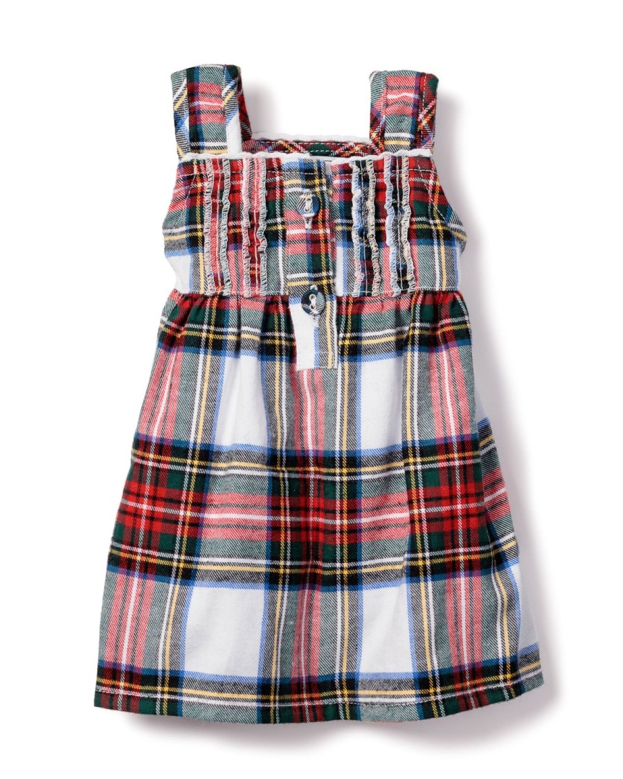 Kids Petite Plume Slippers & Accessories | Kid'S Doll Nightgown In Balmoral Tartan