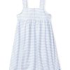 Kids Petite Plume Nightgowns | Girl'S Twill Charlotte Nightgown In La Mer