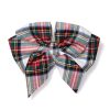 Kids Petite Plume Accessories | Girl'S Hair Bows In Balmoral Tartan