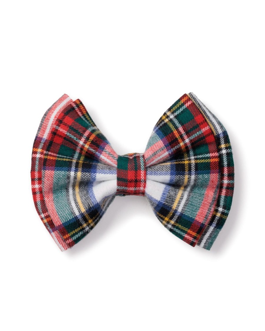 Kids Petite Plume Accessories | Girl'S Hair Bows In Balmoral Tartan