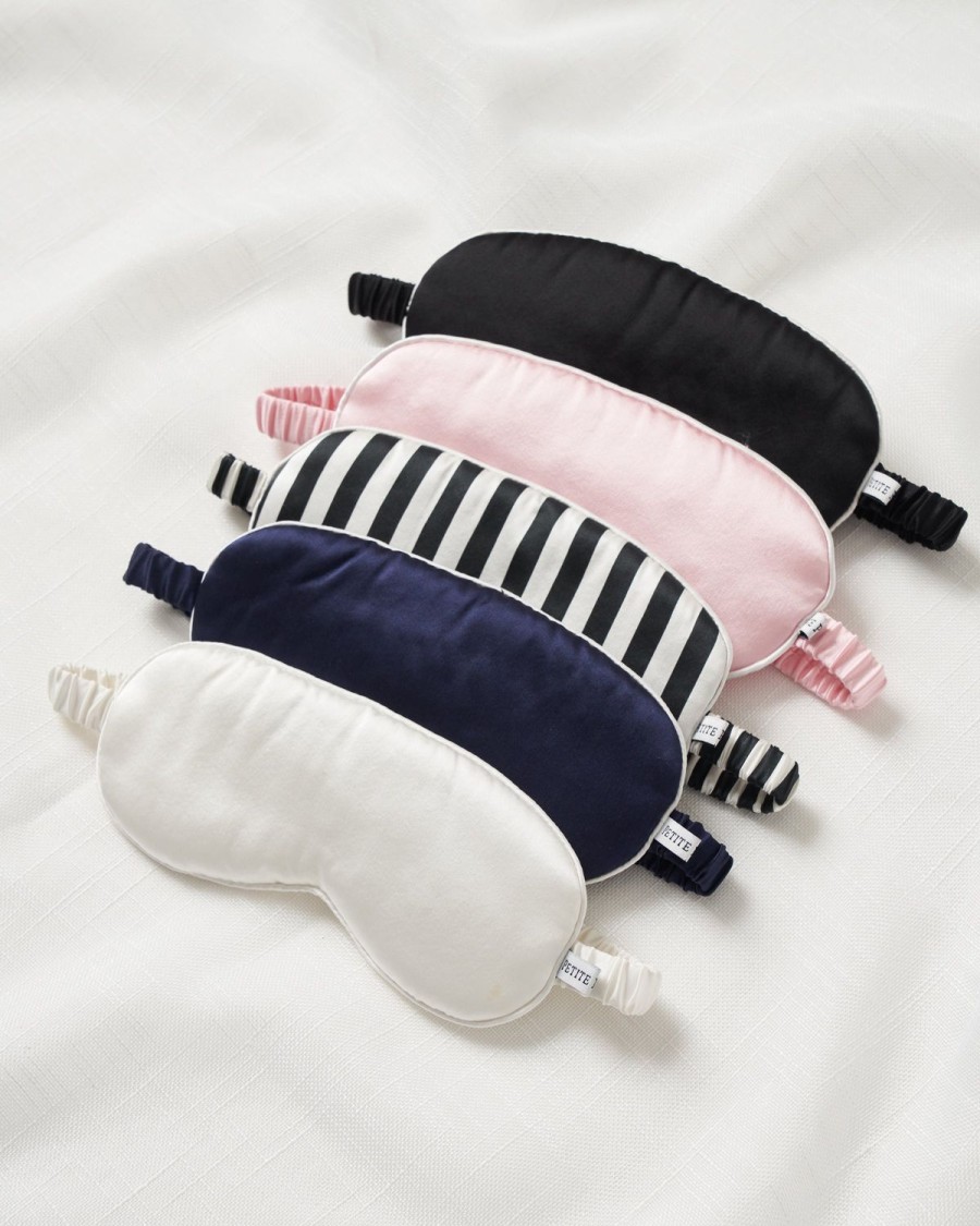 Men Petite Plume | Adult'S Silk Sleep Mask In Bengal Stripe