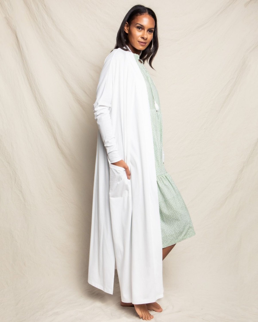 Women Petite Plume | Women'S Pima Duster In White