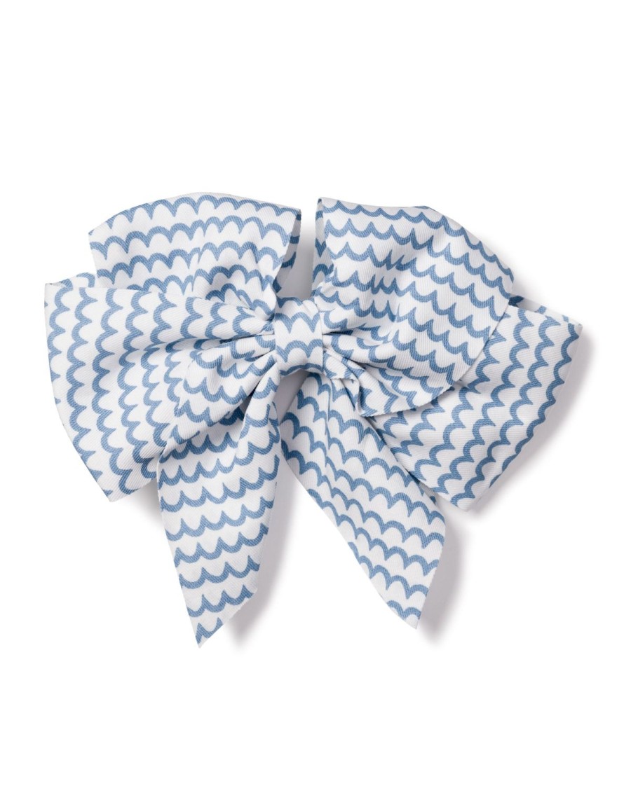 Kids Petite Plume Accessories | Girl'S Hair Bows In La Mer