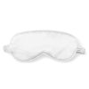 Women Petite Plume | Women'S Silk Sleep Mask In White