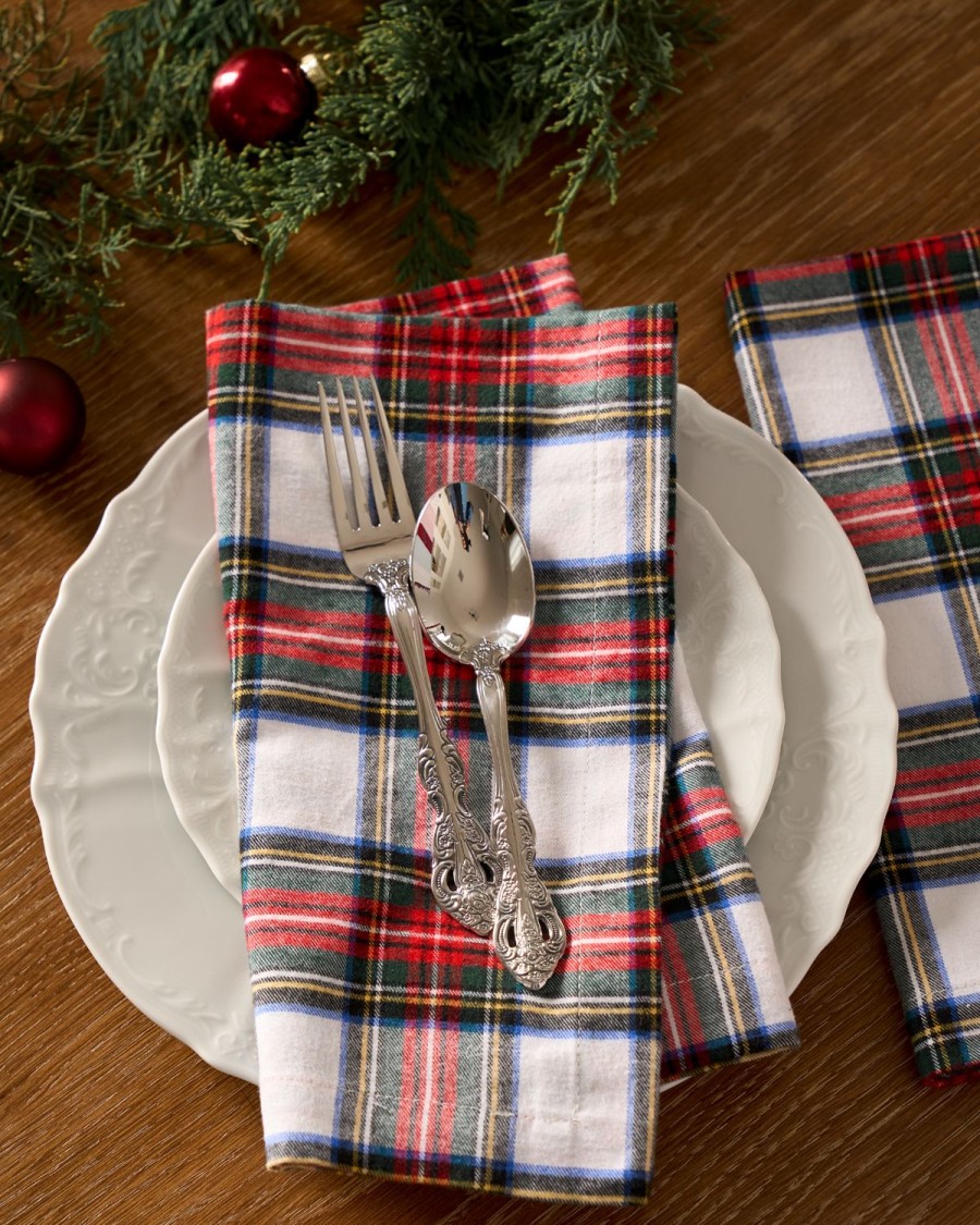 Home Petite Plume | Signature Balmoral Tartan Table Linen