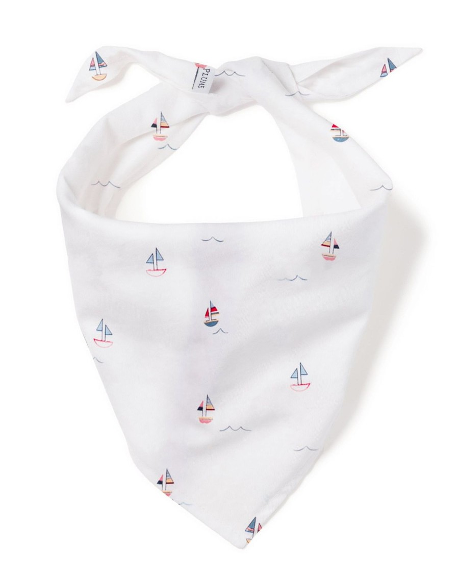 Home Petite Plume | Dog Twill Bandana In Bateau